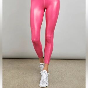 CARBON38 Legging in Takara Shine pink glitter size S